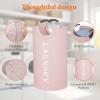 Lifewit 100L 2-Pack Large Laundry Basket, Collapsible Laundry Hamper with Aluminum Handles, Waterproof Freestanding Dirty Clothes Hampers for Laundry Room Bedroom Dorm Bathroom, Black(Pink)