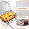 Lifewit Casserole Carrier for Hot or Cold Food, Insulated Casserole Baking Dish Bag Food Carrier, Lasagna Holder for Potluck/Parties/Picnic/Cookouts, Fits 9″x13″ Baking Dish, Grey(Gray)