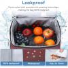 Lifewit Cooler Bag 30/50/60 Cans Collapsible and Insulated Large Lunch Bag Leakproof Soft Cooler Portable Tote for Camping/BBQ/Family Outdoor Activities(Burgendy)