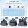 Lifewit Cooler Bag 30/50/60 Cans Collapsible and Insulated Large Lunch Bag Leakproof Soft Cooler Portable Tote for Camping/BBQ/Family Outdoor Activities(Dark Gray)