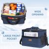 Lifewit Cooler Bag 30/50/60 Cans Collapsible and Insulated Large Lunch Bag Leakproof Soft Cooler Portable Tote for Camping/BBQ/Family Outdoor Activities(Dark Blue)
