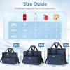 Lifewit Cooler Bag 30/50/60 Cans Collapsible and Insulated Large Lunch Bag Leakproof Soft Cooler Portable Tote for Camping/BBQ/Family Outdoor Activities(Dark Blue)