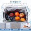 Lifewit Cooler Bag 30/50/60 Cans Collapsible and Insulated Large Lunch Bag Leakproof Soft Cooler Portable Tote for Camping/BBQ/Family Outdoor Activities(Gray)