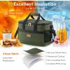 Lifewit Cooler Bag 30/50/60 Cans Collapsible and Insulated Large Lunch Bag Leakproof Soft Cooler Portable Tote for Camping/BBQ/Family Outdoor Activities(Green)