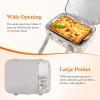 Lifewit Insulated Casserole Carrier for Hot or Cold Food, Casserole Dish Bag Carrying Case, Lasagna Lugger Holder for Potluck/Parties/Picnic/Cookouts, Fits 9″x13″ Baking Dish, Grey(Gray)