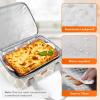 Lifewit Insulated Casserole Carrier for Hot or Cold Food, Casserole Dish Bag Carrying Case, Lasagna Lugger Holder for Potluck/Parties/Picnic/Cookouts, Fits 9″x13″ Baking Dish, Grey(Gray)