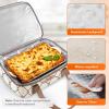 Lifewit Insulated Casserole Carrier for Hot or Cold Food, Casserole Dish Bag Carrying Case, Lasagna Lugger Holder for Potluck/Parties/Picnic/Cookouts, Fits 9″x13″ Baking Dish, Grey(Beige)