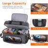 Lifewit Insulated Cooler Bag, 32/48 Can Large Leakproof Beach Cooler, Lightweight Portable Double Layer Soft-Sided Travel Ice Chest for Camping, Kayaking, Road Trips, Grocery Shopping(Dark Gray)