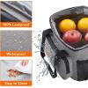Lifewit Medium Lunch Bag Insulated Lunch Box Soft Cooler Cooling Tote for Adult Men Women, Dark Gray 12-Can (9L)(Gray)
