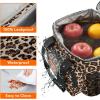 Lifewit Medium Lunch Bag Insulated Lunch Box Soft Cooler Cooling Tote for Adult Men Women, Dark Gray 12-Can (9L)(Leopard)