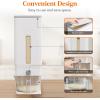 Lifewit Rice Dispenser 25 Lbs(11.3kg), Rice Storage Container Sealed Moisture Proof with Measuring Cup for Kitchen Pantry Household, BPA-Free, 1 Pack(White)
