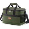 Lifewit Cooler Bag 30/50/60 Cans Collapsible and Insulated Large Lunch Bag Leakproof Soft Cooler Portable Tote for Camping/BBQ/Family Outdoor Activities(Green)