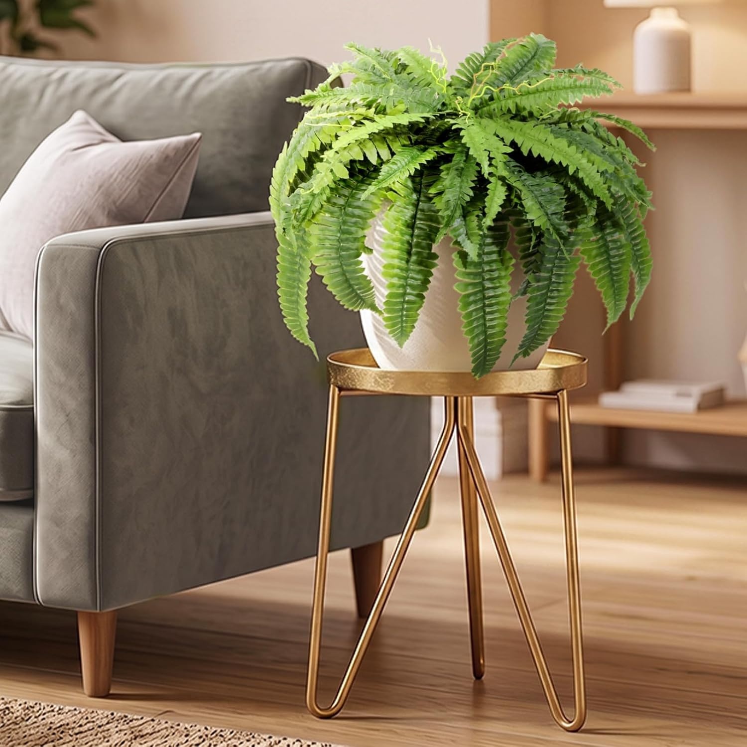 image:imageLifewit Artificial Fern Bush Faux Fern Plant with 96 Large Fern Fronds51 96 Fronds