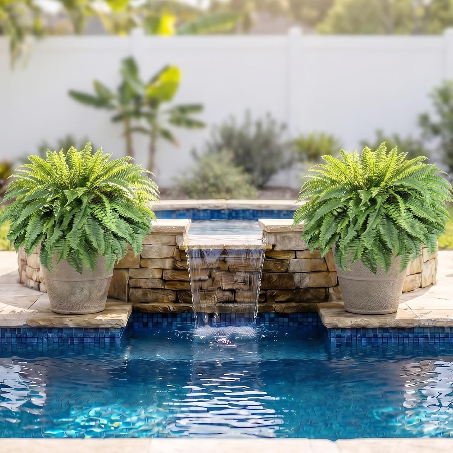 image:imageLifewit Artificial Fern Bush Faux Fern Plant with 96 Large Fern Fronds51 96 Fronds