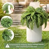 Lifewit Artificial Fern Bush, Faux Fern Plant with 96 Large Fern Fronds(43″- 55 Fronds)